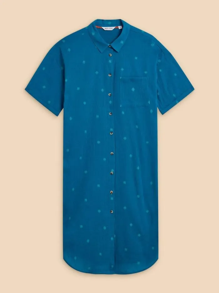 White Stuff DRESSES Tasha Beach Dress Mid Teal 8211 Women White Stuff DRESSES Tasha Beach Dress Mid Teal 8211 Women