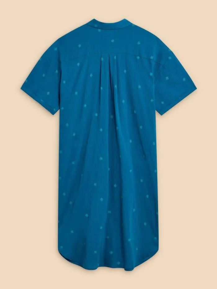 White Stuff DRESSES Tasha Beach Dress Mid Teal 8211 Women White Stuff DRESSES Tasha Beach Dress Mid Teal 8211 Women