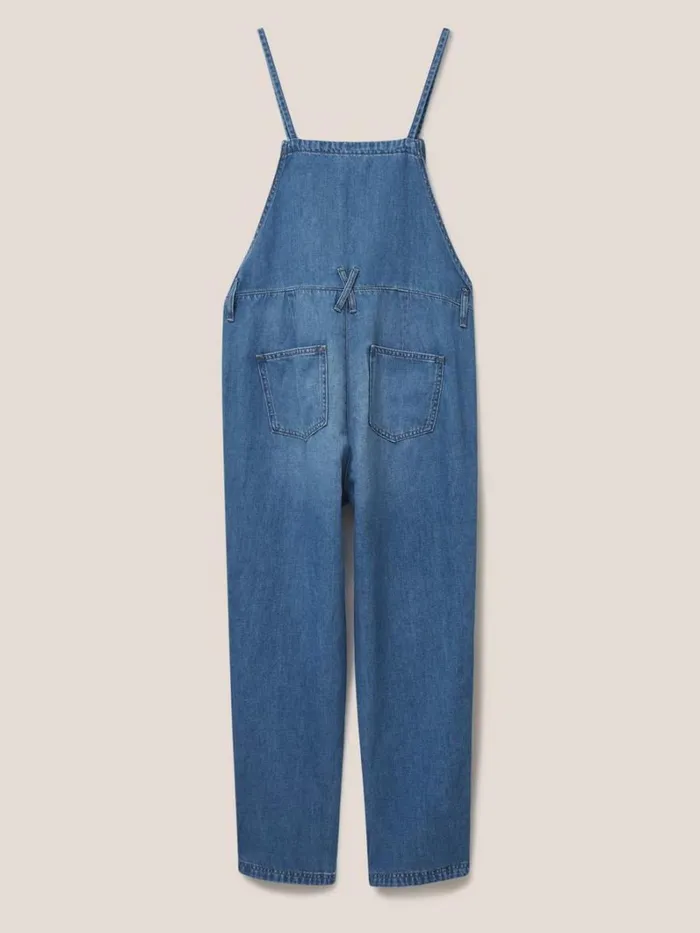 White Stuff DUNGAREES and JUMPSUITS Strappy Cotton Linen Dungaree Light Denim 8211 Women White Stuff DUNGAREES and JUMPSUITS Strappy Cotton Linen Dungaree Light Denim 8211 Women