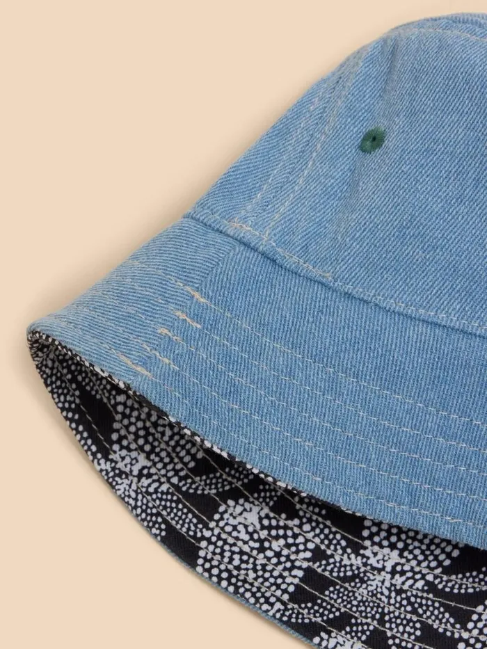 White Stuff HATS Reversible Bucket Hat Black Multi 8211 Women