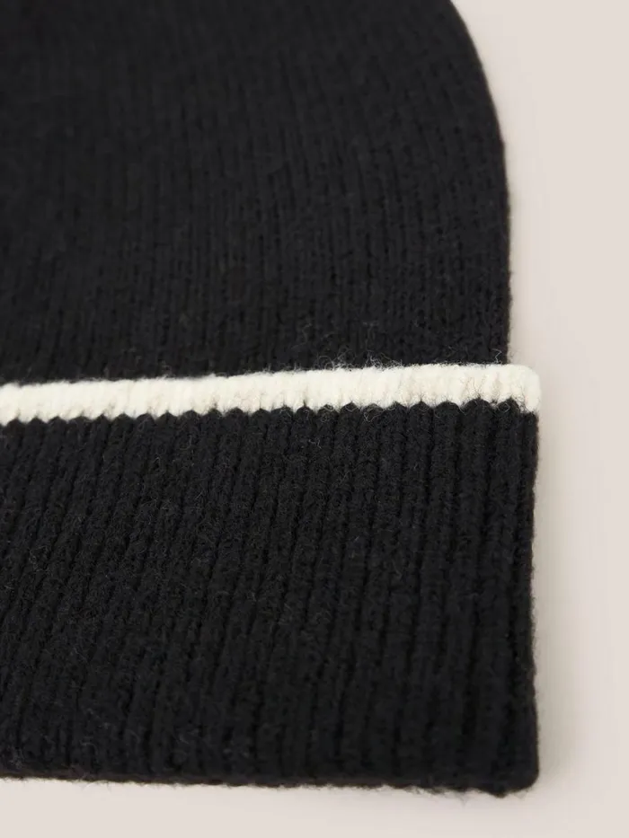 White Stuff HATS Sienna Knit Beanie Black Multi 8211 Women