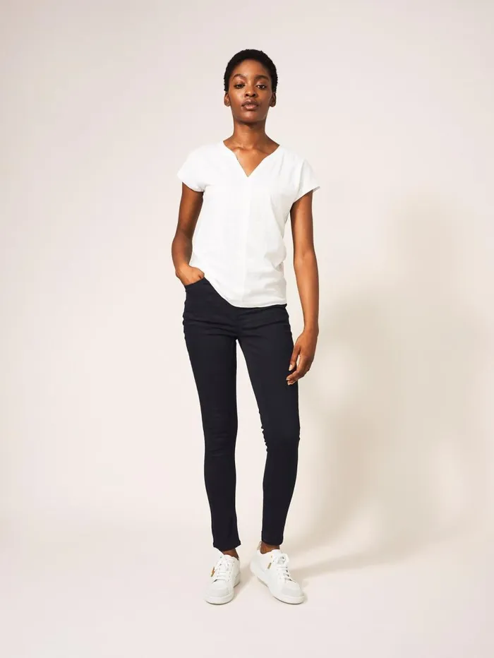 White Stuff JEANS Amelia Skinny Leg Jeans Black Denim 8211 Women White Stuff JEANS Amelia Skinny Leg Jeans Black Denim 8211 Women