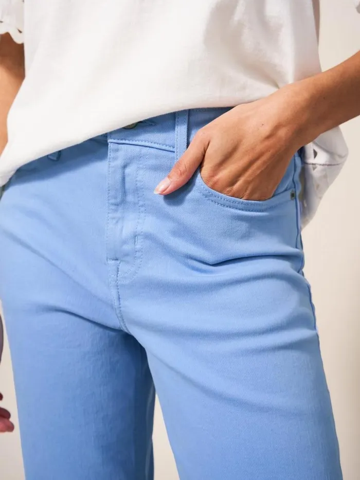 White Stuff JEANS Blake Straight Crop Jeans Mid Blue 8211 Women White Stuff JEANS Blake Straight Crop Jeans Mid Blue 8211 Women