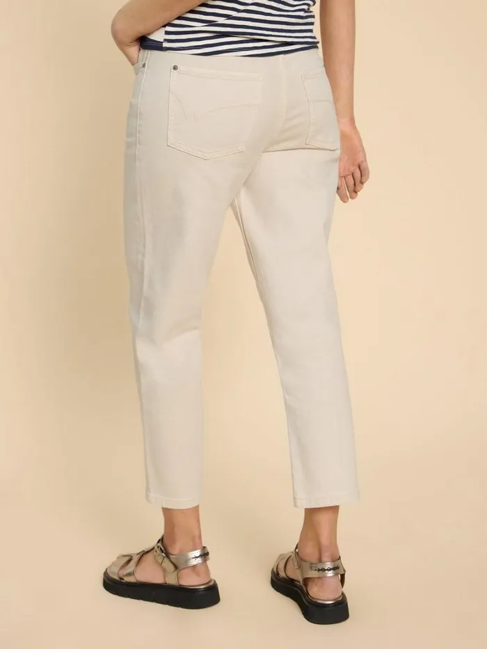 White Stuff JEANS Charlie Straight Crop Jean Light Natural 8211 Women White Stuff JEANS Charlie Straight Crop Jean Light Natural 8211 Women