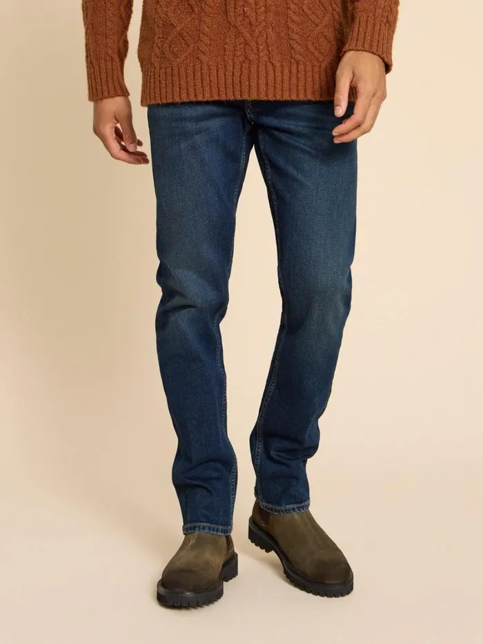 White Stuff JEANS Eastwood Straight Jean Dark Blue 8211 Men