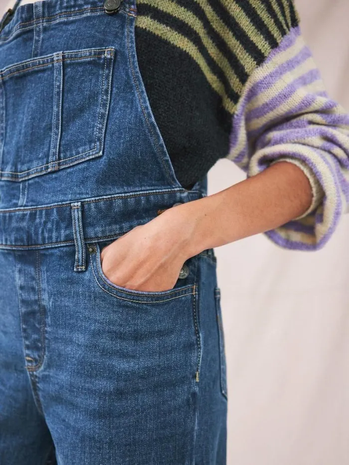 White Stuff JEANS Isabelle Jean Dungaree Mid Denim 8211 Women