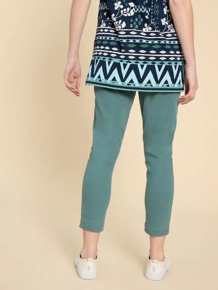 White Stuff JEANS Janey Cotton Cropped Jegging Mid Teal 8211 Women White Stuff JEANS Janey Cotton Cropped Jegging Mid Teal 8211 Women