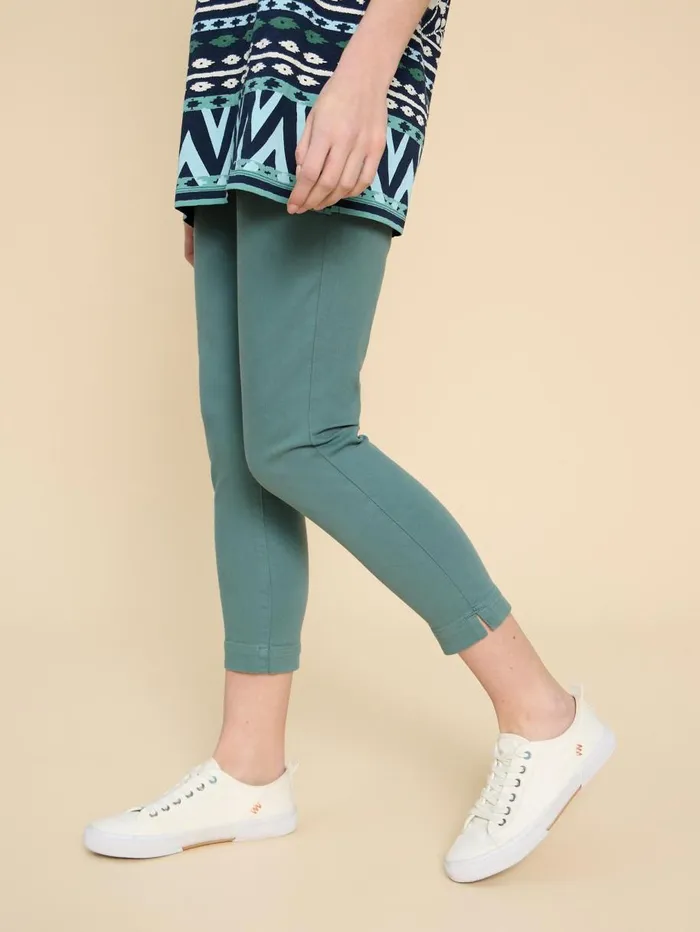 White Stuff JEANS Janey Cotton Cropped Jegging Mid Teal 8211 Women White Stuff JEANS Janey Cotton Cropped Jegging Mid Teal 8211 Women