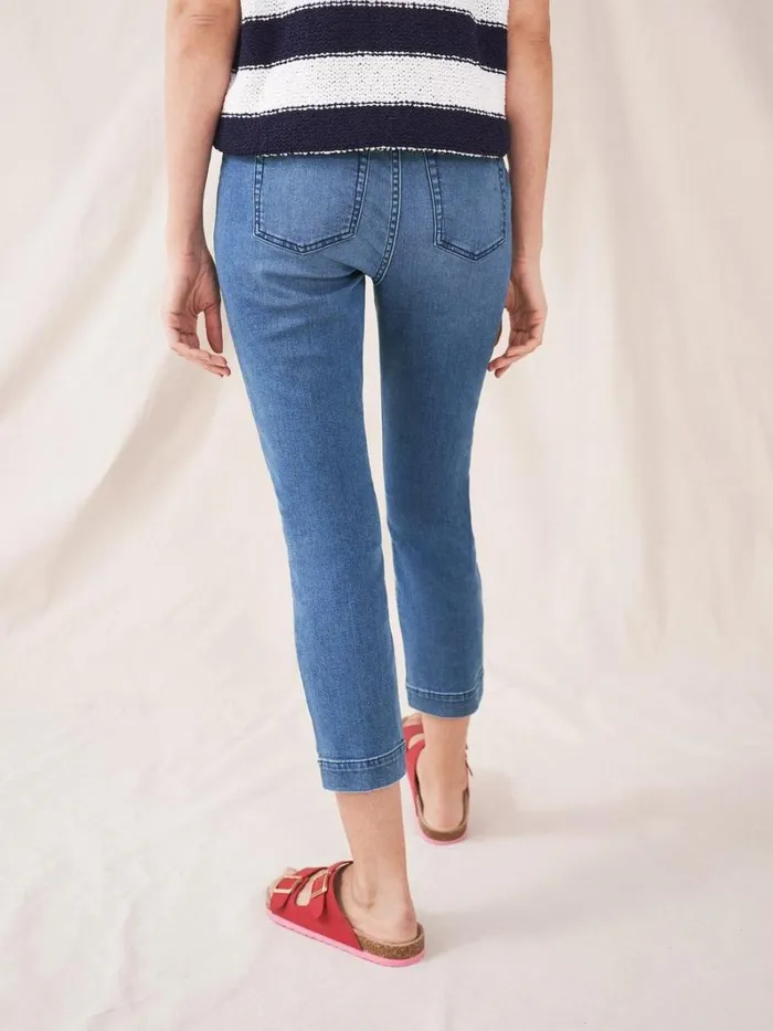 White Stuff JEANS Janey Crop Jegging Light Denim 8211 Women White Stuff JEANS Janey Crop Jegging Light Denim 8211 Women