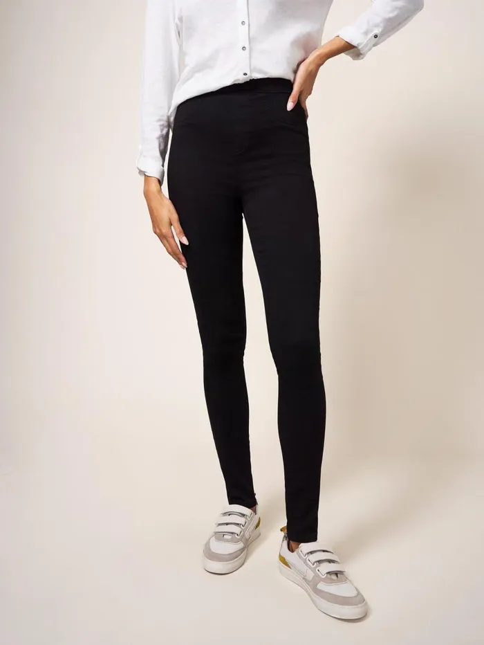 White Stuff JEANS Janey Full Length Jegging Pure Black 8211 Women White Stuff JEANS Janey Full Length Jegging Pure Black 8211 Women