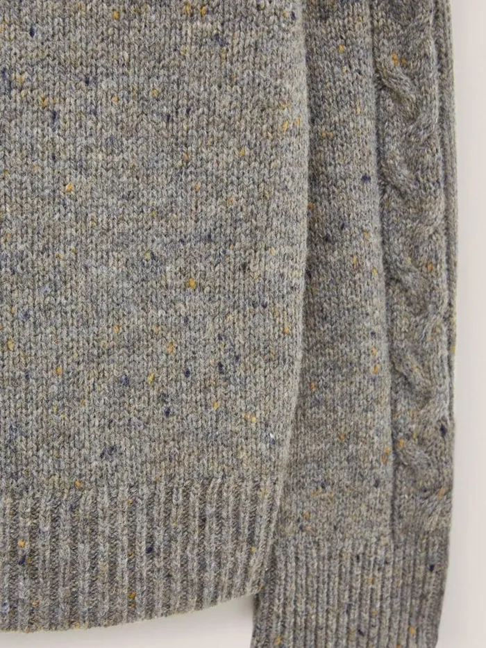 White Stuff KNITWEAR Arundel Crew Dark Natural 8211 Men White Stuff KNITWEAR Arundel Crew Dark Natural 8211 Men