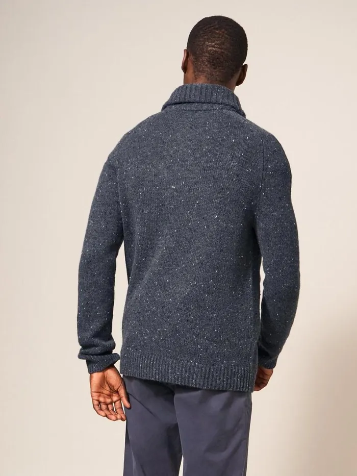 White Stuff KNITWEAR Arundel Shawl Charcoal Grey 8211 Men White Stuff KNITWEAR Arundel Shawl Charcoal Grey 8211 Men