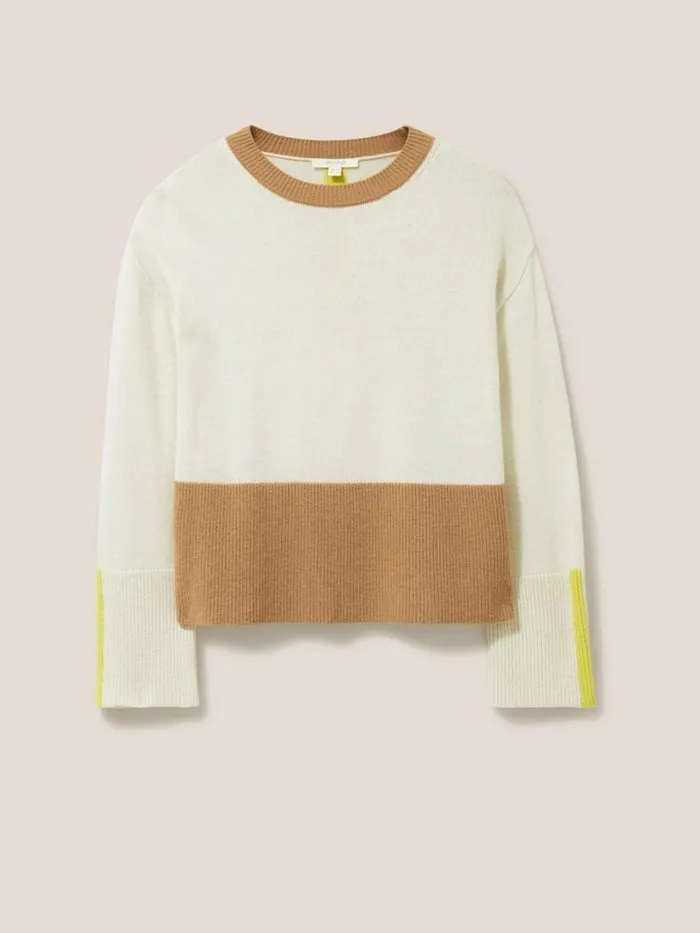 White Stuff KNITWEAR Birch Knitted Jumper Natural Multi 8211 Women White Stuff KNITWEAR Birch Knitted Jumper Natural Multi 8211 Women