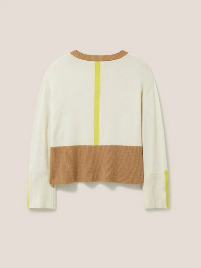 White Stuff KNITWEAR Birch Knitted Jumper Natural Multi 8211 Women White Stuff KNITWEAR Birch Knitted Jumper Natural Multi 8211 Women