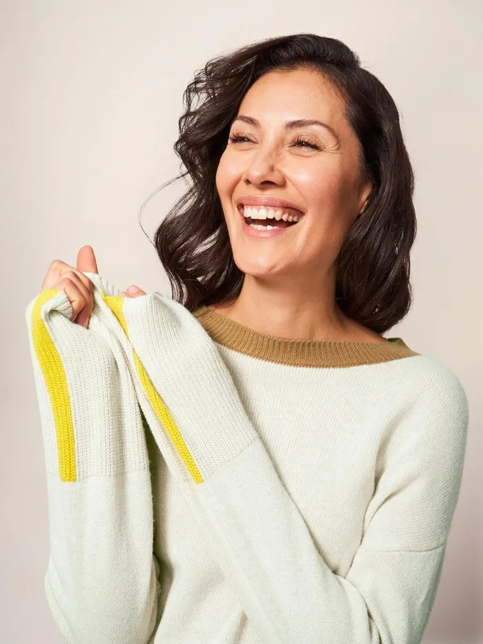 White Stuff KNITWEAR Birch Knitted Jumper Natural Multi 8211 Women White Stuff KNITWEAR Birch Knitted Jumper Natural Multi 8211 Women