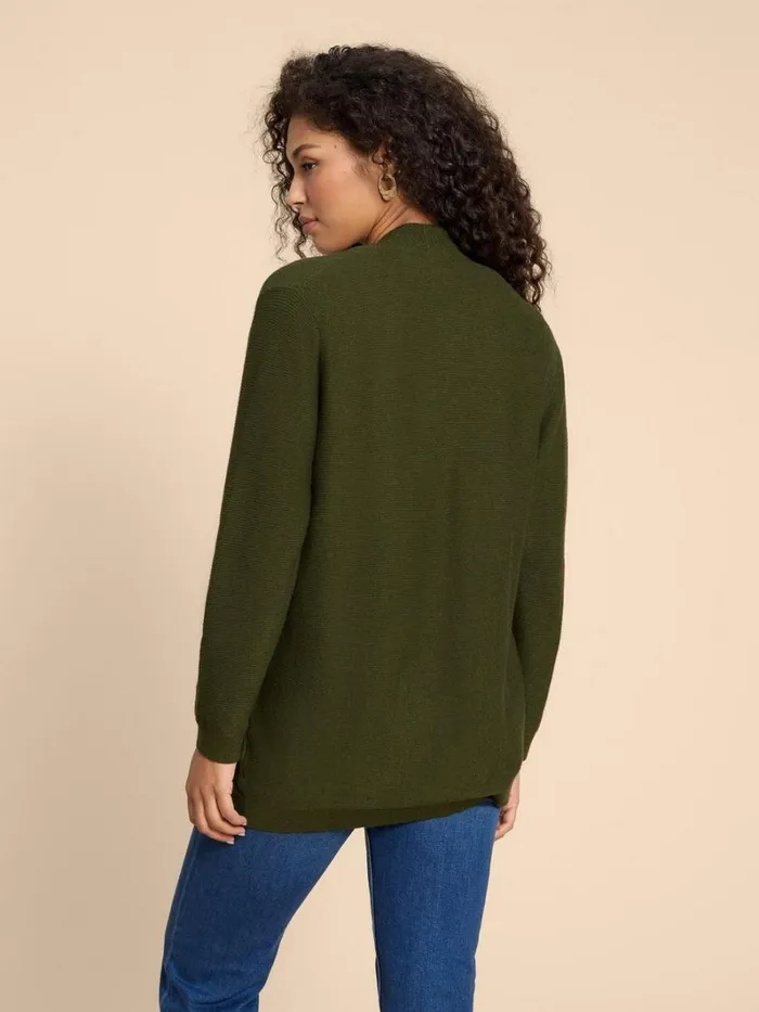 White Stuff KNITWEAR CARLA CARDIGAN Mid Green 8211 Women White Stuff KNITWEAR CARLA CARDIGAN Mid Green 8211 Women