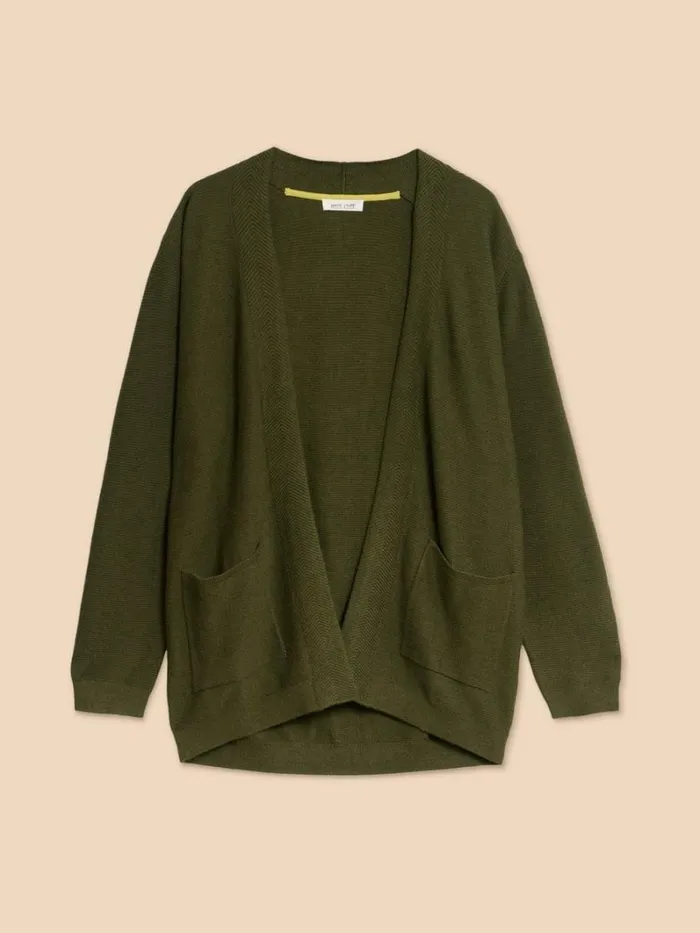 White Stuff KNITWEAR CARLA CARDIGAN Mid Green 8211 Women White Stuff KNITWEAR CARLA CARDIGAN Mid Green 8211 Women