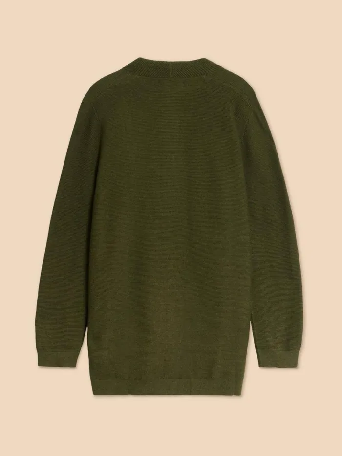White Stuff KNITWEAR CARLA CARDIGAN Mid Green 8211 Women White Stuff KNITWEAR CARLA CARDIGAN Mid Green 8211 Women