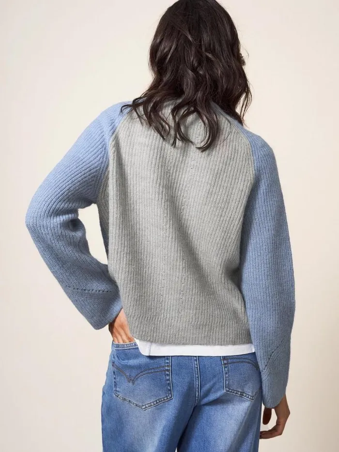 White Stuff KNITWEAR Dehlia Knitted Cardigan Light Blue 8211 Women White Stuff KNITWEAR Dehlia Knitted Cardigan Light Blue 8211 Women