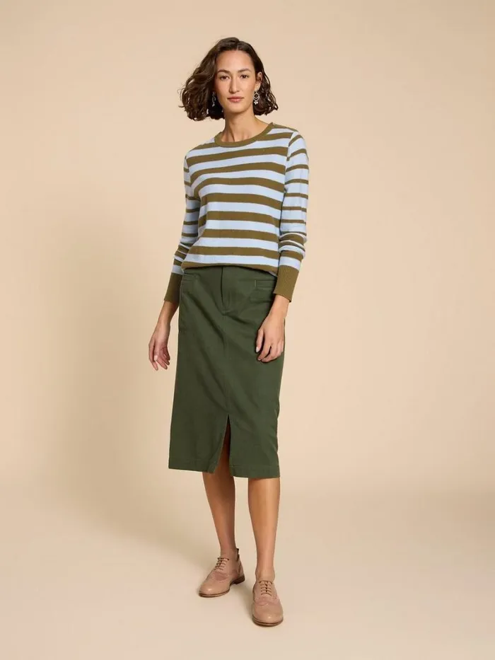 White Stuff KNITWEAR EMMA JUMPER Blue Multi 8211 Women