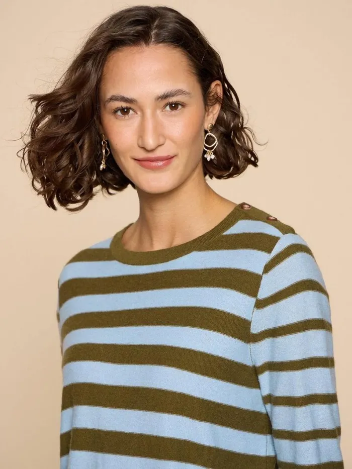 White Stuff KNITWEAR EMMA JUMPER Blue Multi 8211 Women White Stuff KNITWEAR EMMA JUMPER Blue Multi 8211 Women