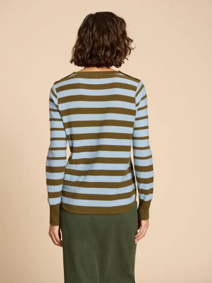 White Stuff KNITWEAR EMMA JUMPER Blue Multi 8211 Women White Stuff KNITWEAR EMMA JUMPER Blue Multi 8211 Women