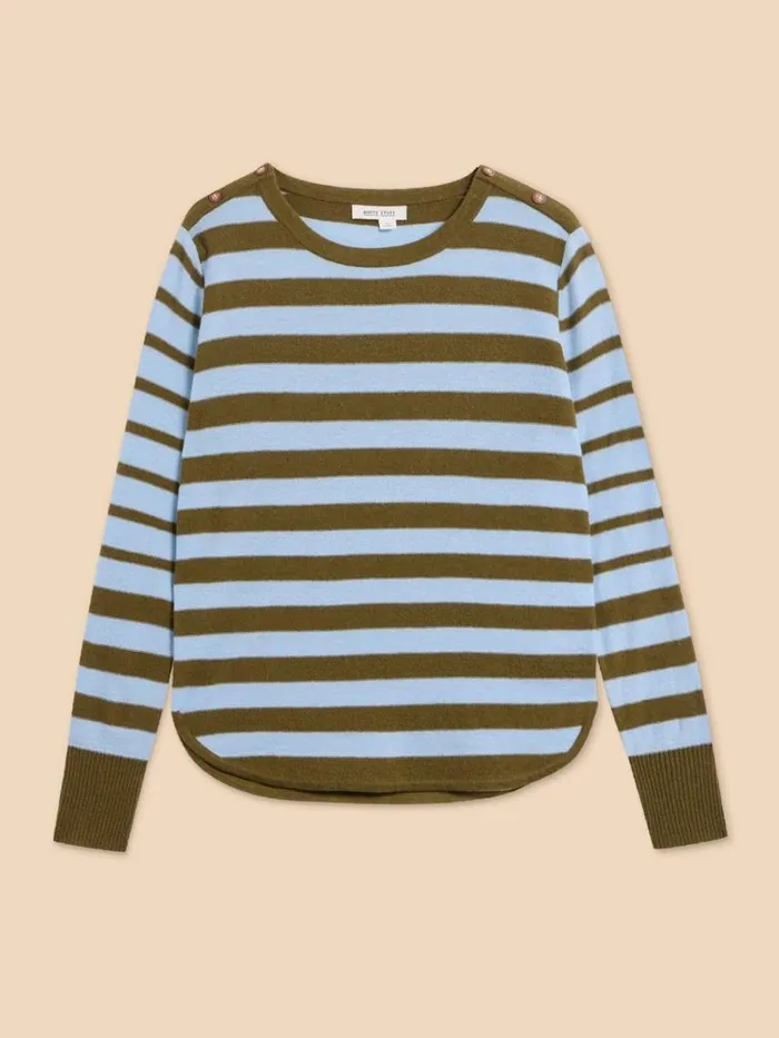 White Stuff KNITWEAR EMMA JUMPER Blue Multi 8211 Women White Stuff KNITWEAR EMMA JUMPER Blue Multi 8211 Women