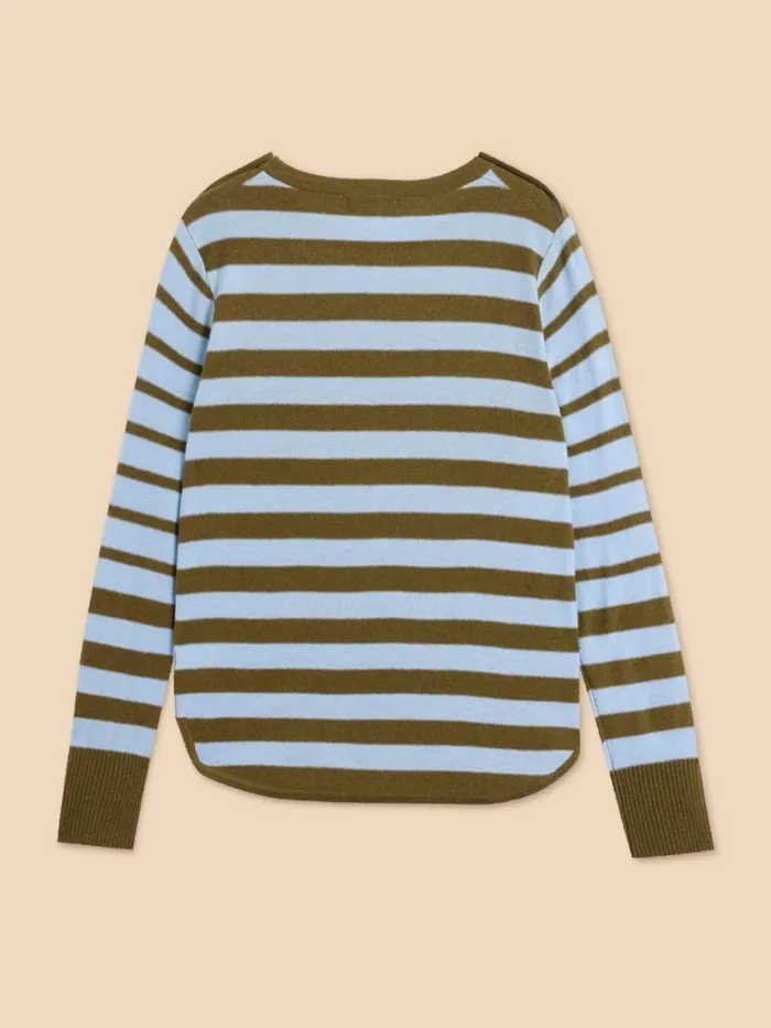 White Stuff KNITWEAR EMMA JUMPER Blue Multi 8211 Women White Stuff KNITWEAR EMMA JUMPER Blue Multi 8211 Women