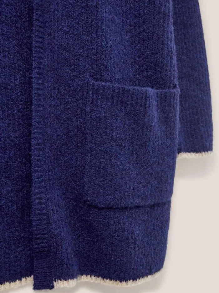 White Stuff KNITWEAR ERICA LONGLINE CARDI Dark Navy 8211 Women White Stuff KNITWEAR ERICA LONGLINE CARDI Dark Navy 8211 Women