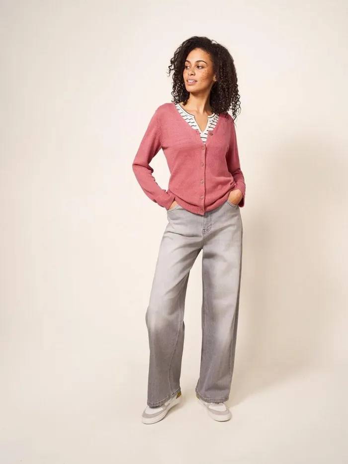 White Stuff KNITWEAR HANNAH JUMPER Mid Pink 8211 Women