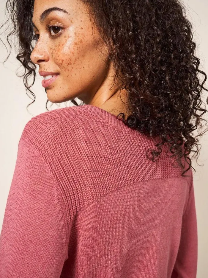 White Stuff KNITWEAR HANNAH JUMPER Mid Pink 8211 Women White Stuff KNITWEAR HANNAH JUMPER Mid Pink 8211 Women