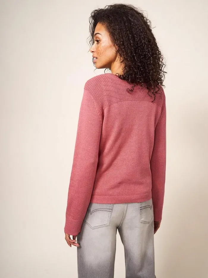 White Stuff KNITWEAR HANNAH JUMPER Mid Pink 8211 Women White Stuff KNITWEAR HANNAH JUMPER Mid Pink 8211 Women