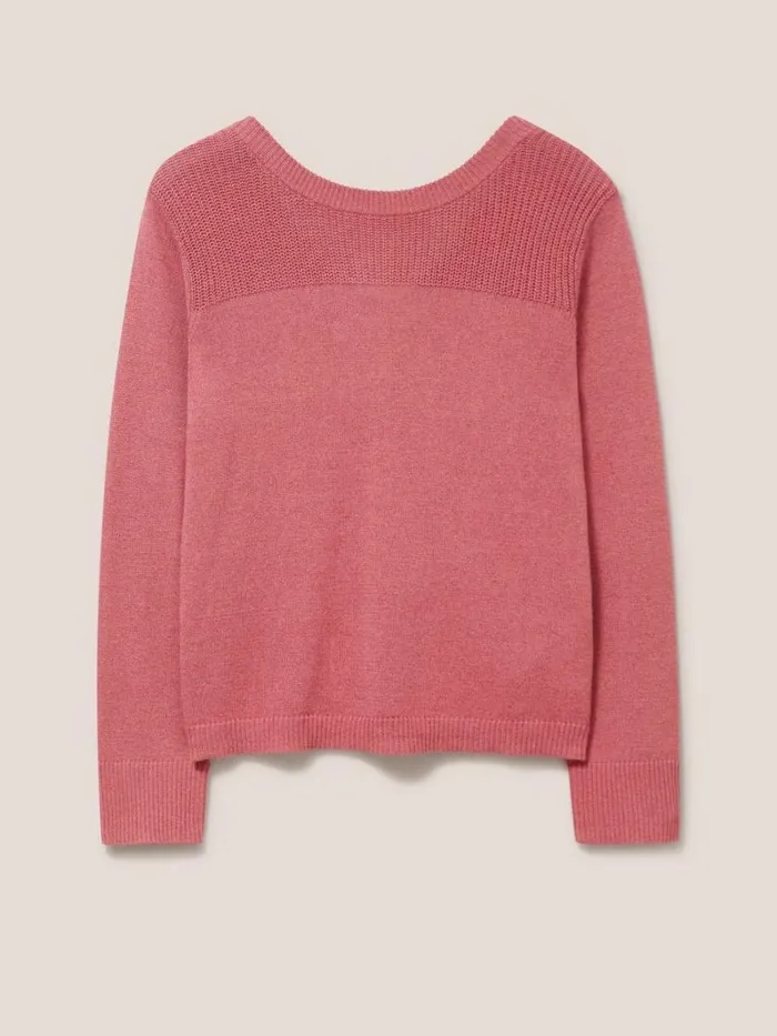 White Stuff KNITWEAR HANNAH JUMPER Mid Pink 8211 Women White Stuff KNITWEAR HANNAH JUMPER Mid Pink 8211 Women