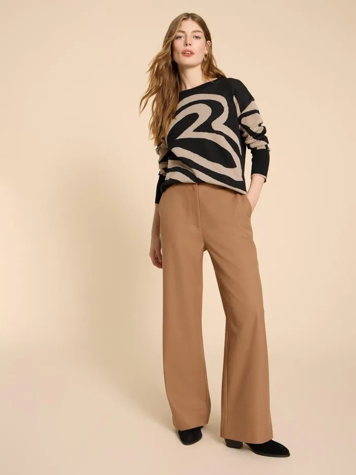 White Stuff KNITWEAR HEART OLIVE JUMPER Black Multi 8211 Women White Stuff KNITWEAR HEART OLIVE JUMPER Black Multi 8211 Women