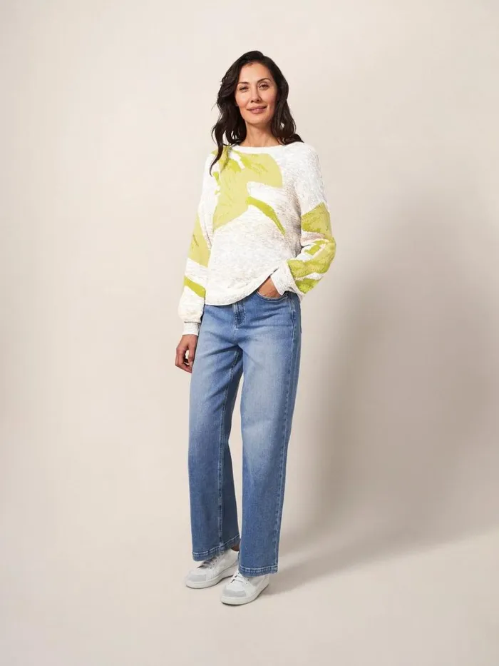 White Stuff KNITWEAR Ibis Intarsia Jumper Natural Multi 8211 Women White Stuff KNITWEAR Ibis Intarsia Jumper Natural Multi 8211 Women