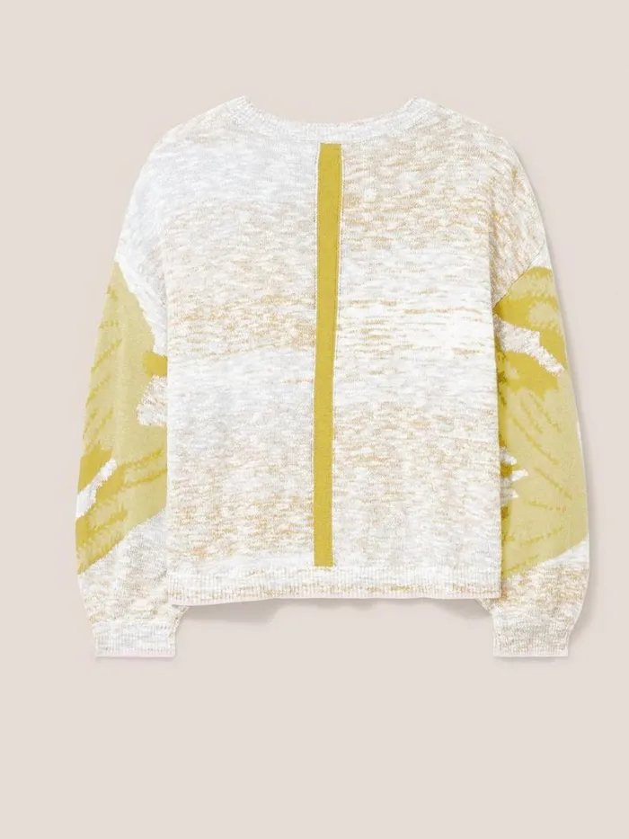 White Stuff KNITWEAR Ibis Intarsia Jumper Natural Multi 8211 Women White Stuff KNITWEAR Ibis Intarsia Jumper Natural Multi 8211 Women