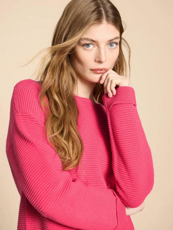 White Stuff KNITWEAR JANA JUMPER Mid Pink 8211 Women White Stuff KNITWEAR JANA JUMPER Mid Pink 8211 Women