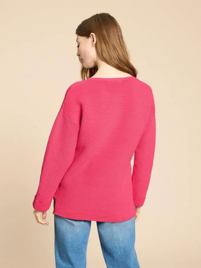White Stuff KNITWEAR JANA JUMPER Mid Pink 8211 Women White Stuff KNITWEAR JANA JUMPER Mid Pink 8211 Women