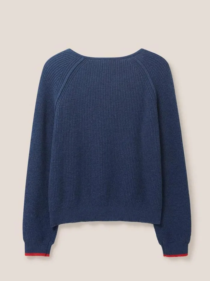 White Stuff KNITWEAR JENNIE RIB JUMPER Dark Navy 8211 Women White Stuff KNITWEAR JENNIE RIB JUMPER Dark Navy 8211 Women
