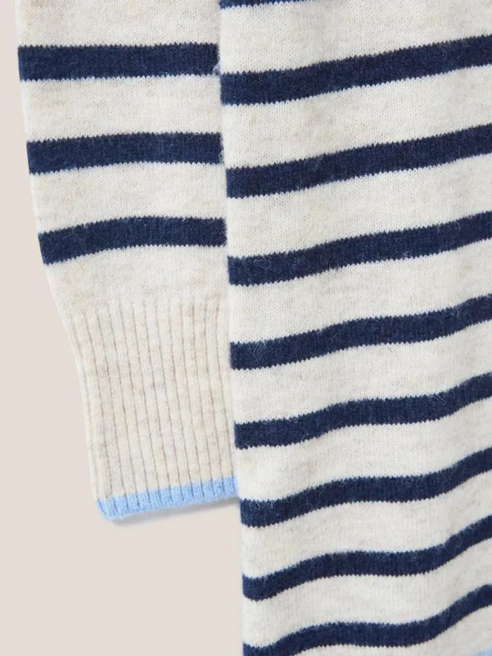 White Stuff KNITWEAR JUMPER DRESS Natural Multi 8211 Women White Stuff KNITWEAR JUMPER DRESS Natural Multi 8211 Women
