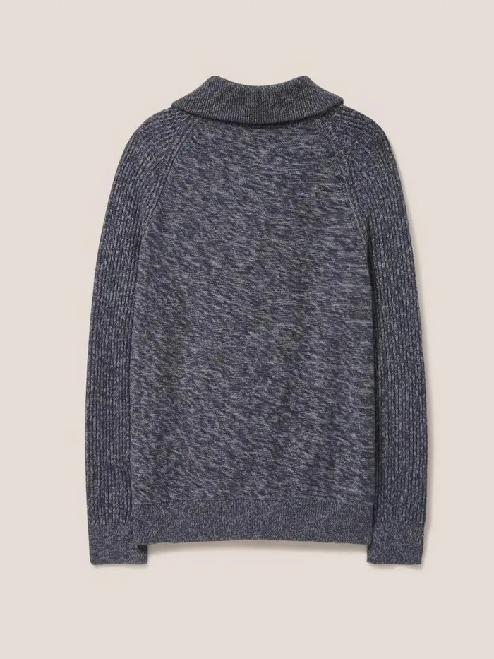 White Stuff KNITWEAR Lakewood Zip Neck Jumper Dark Grey 8211 Men White Stuff KNITWEAR Lakewood Zip Neck Jumper Dark Grey 8211 Men