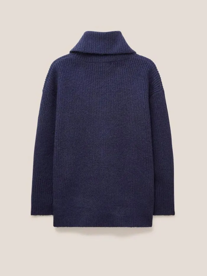 White Stuff KNITWEAR LOVELY RIB JUMPER French Navy 8211 Women White Stuff KNITWEAR LOVELY RIB JUMPER French Navy 8211 Women