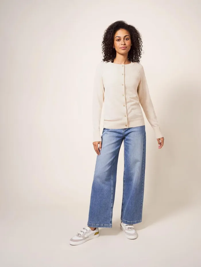 White Stuff KNITWEAR LULU CARDI Natural White 8211 Women White Stuff KNITWEAR LULU CARDI Natural White 8211 Women