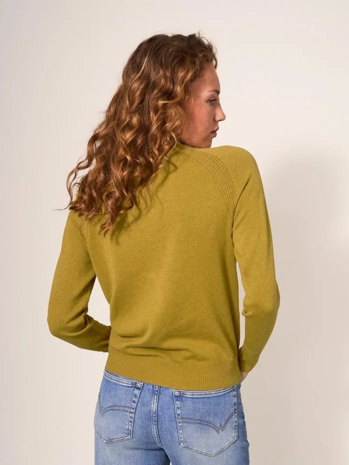 White Stuff KNITWEAR Lulu Knitted Cardi Mid Chartreuse 8211 Women White Stuff KNITWEAR Lulu Knitted Cardi Mid Chartreuse 8211 Women