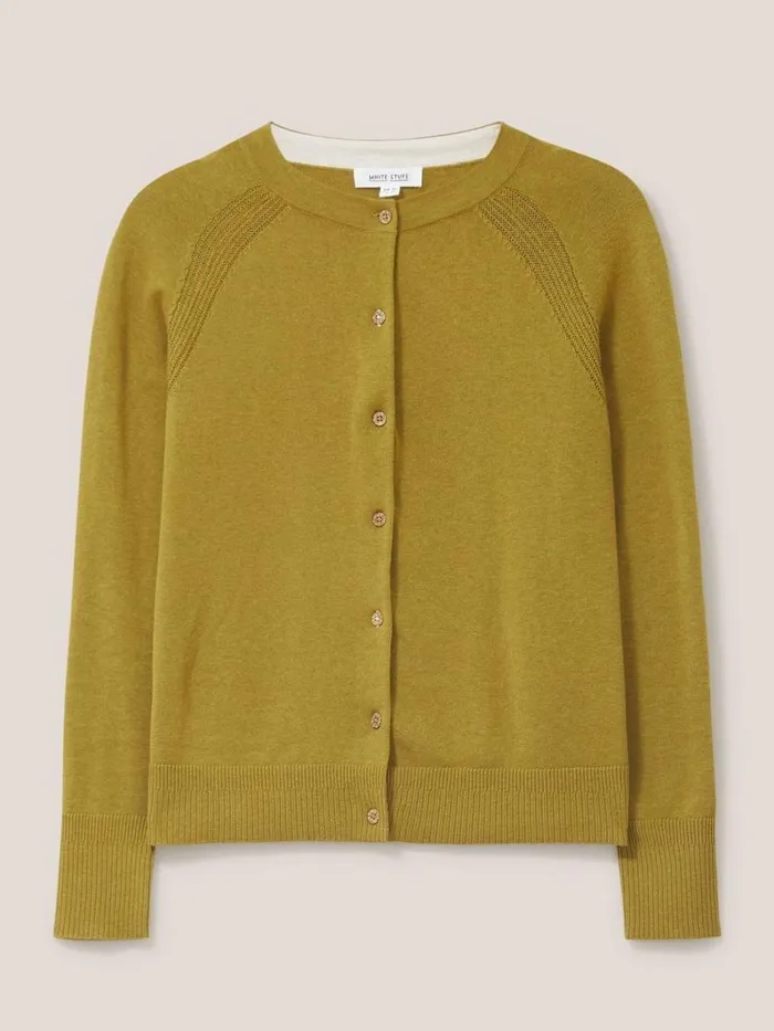 White Stuff KNITWEAR Lulu Knitted Cardi Mid Chartreuse 8211 Women White Stuff KNITWEAR Lulu Knitted Cardi Mid Chartreuse 8211 Women