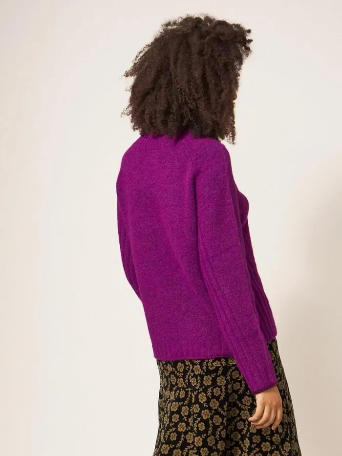White Stuff KNITWEAR MEDWAY JUMPER Mid Pink 8211 Women White Stuff KNITWEAR MEDWAY JUMPER Mid Pink 8211 Women