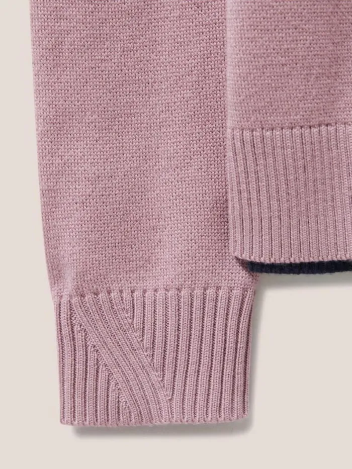 White Stuff KNITWEAR Newport Merino Crew Dusty Pink 8211 Men White Stuff KNITWEAR Newport Merino Crew Dusty Pink 8211 Men