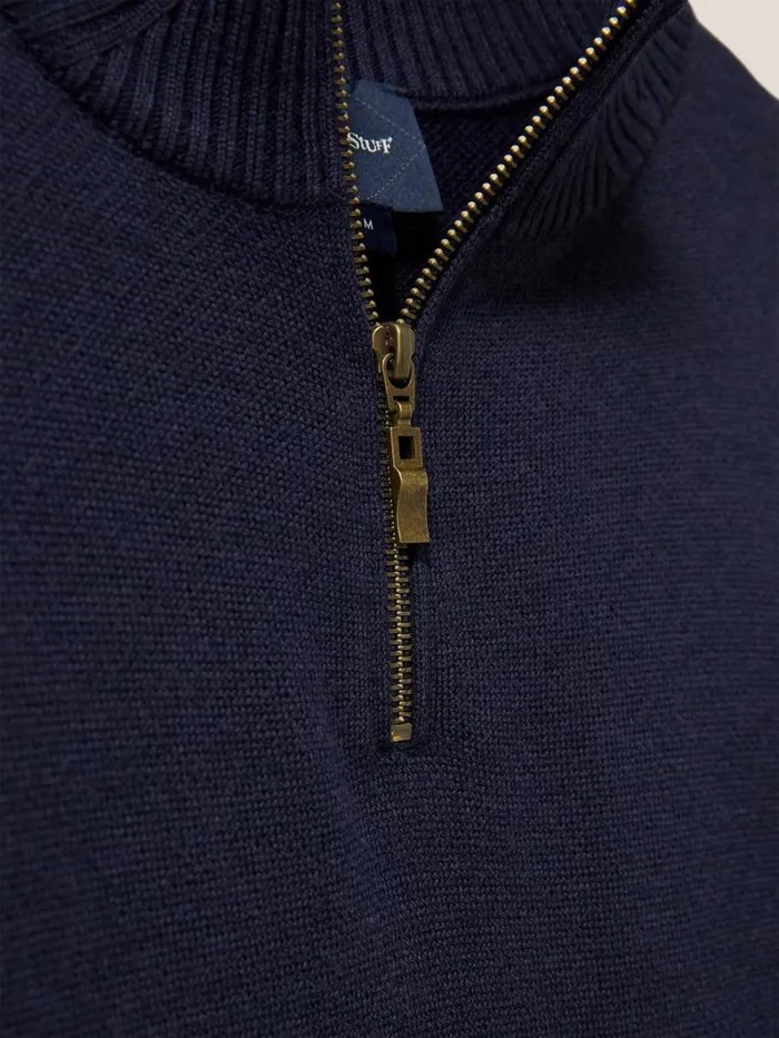 White Stuff KNITWEAR Newport Merino Funnel Dark Navy 8211 Men White Stuff KNITWEAR Newport Merino Funnel Dark Navy 8211 Men