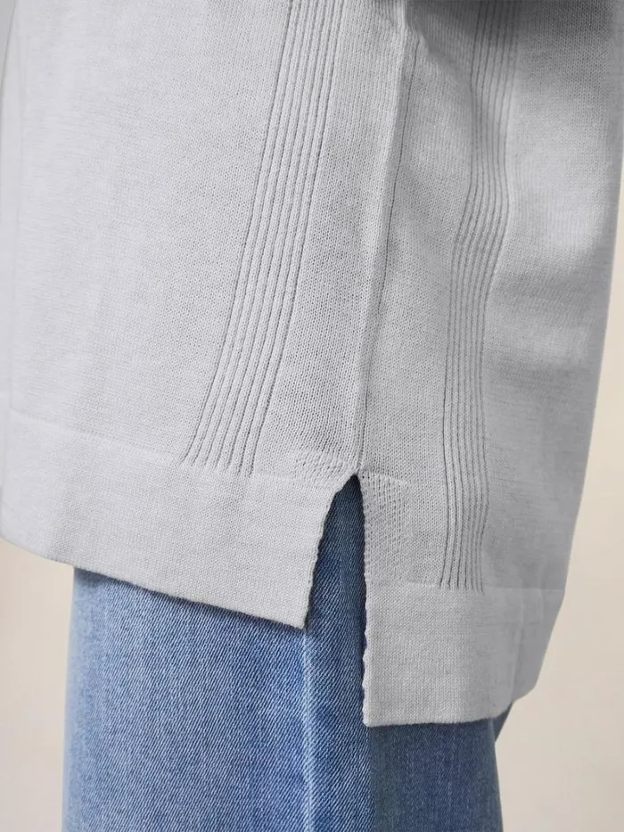 White Stuff KNITWEAR Olivia Crew Neck Jumper Light Grey 8211 Women White Stuff KNITWEAR Olivia Crew Neck Jumper Light Grey 8211 Women