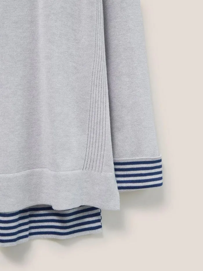 White Stuff KNITWEAR Olivia Crew Neck Jumper Light Grey 8211 Women White Stuff KNITWEAR Olivia Crew Neck Jumper Light Grey 8211 Women